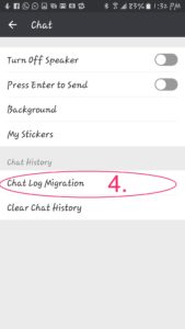 WeChat Chat Log Migration